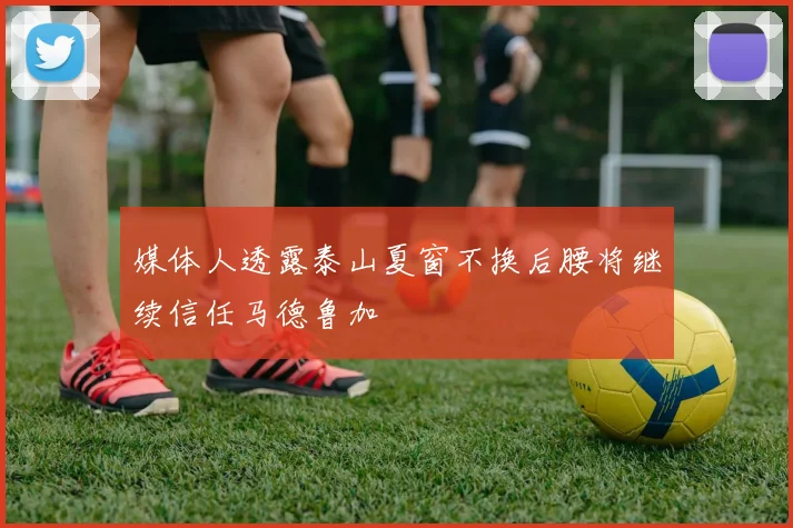媒体人透露泰山夏窗不换后腰将继续信任马德鲁加